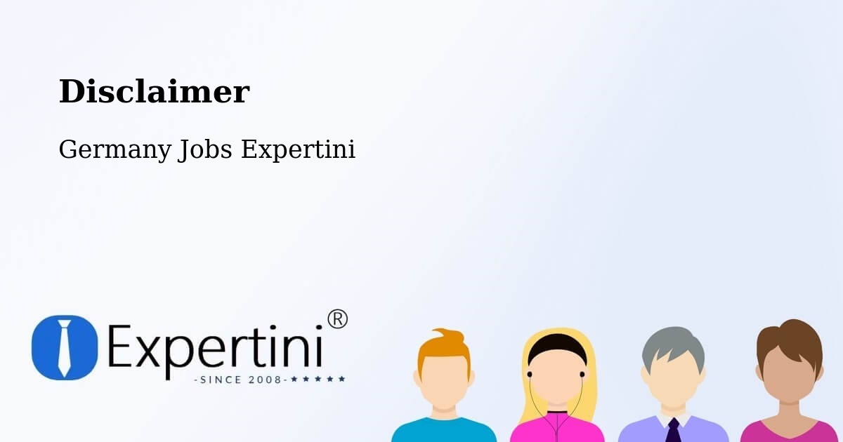 Disclaimer – Much - Germany Jobs Expertini