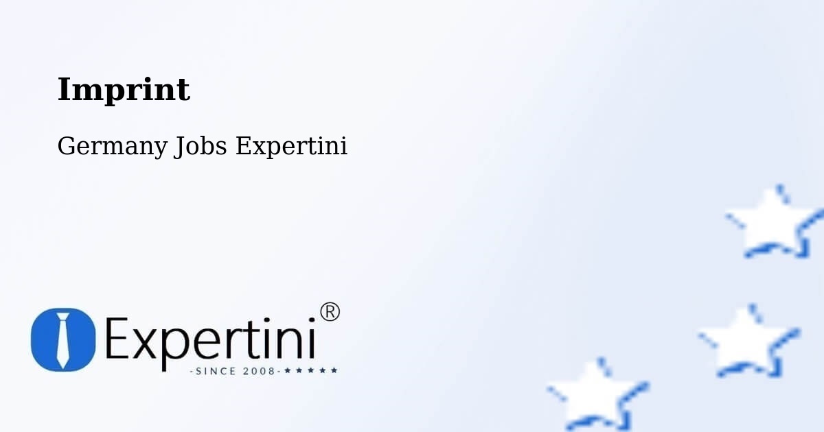 Imprint – Much - Germany Jobs Expertini
