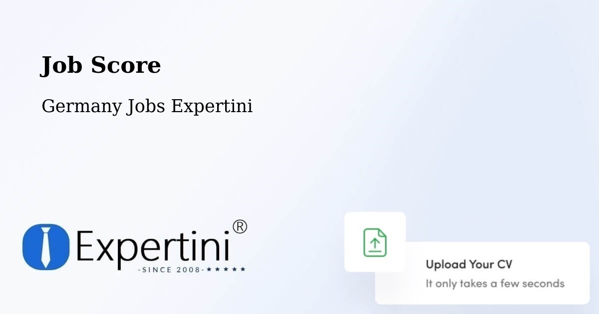 Job Score & Job Description Score Tool – Much - Germany Jobs Expertini